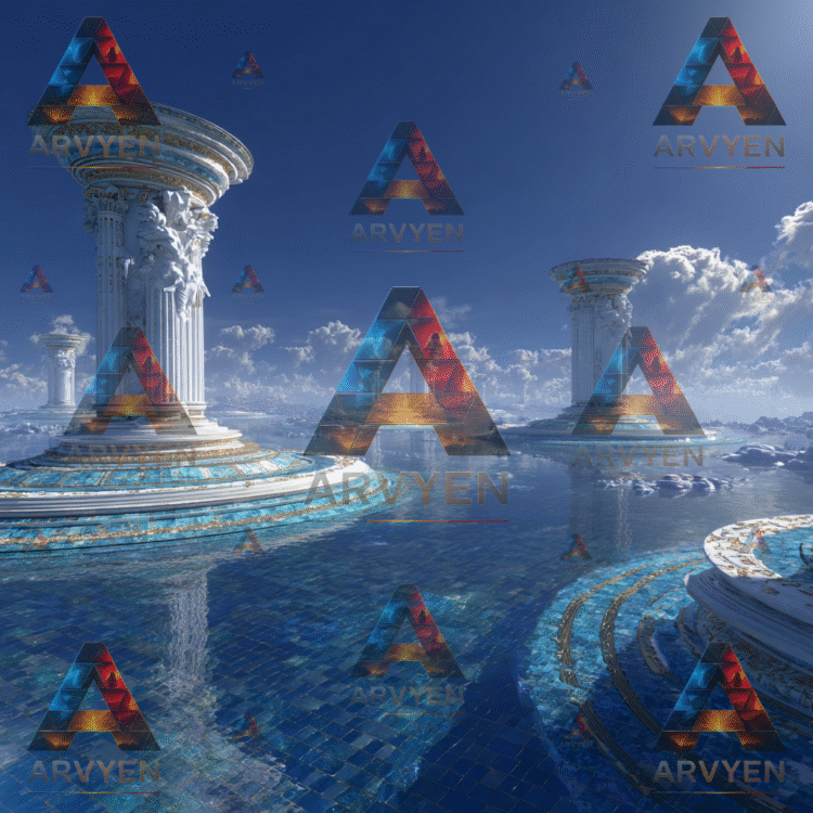 greek columns in the sky 3