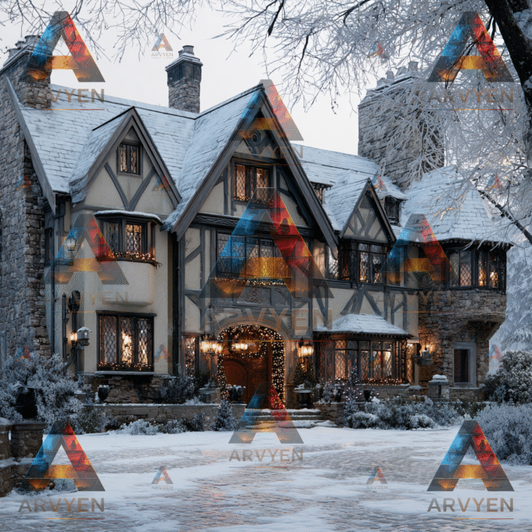 house in the snow #3810