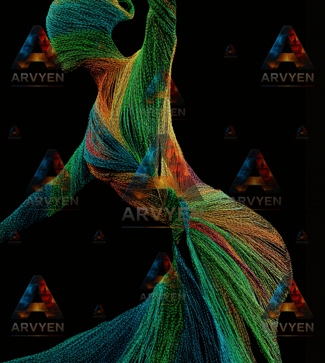 abstract ballet woman #3693