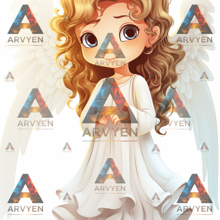 little angel drawing 1 #3695