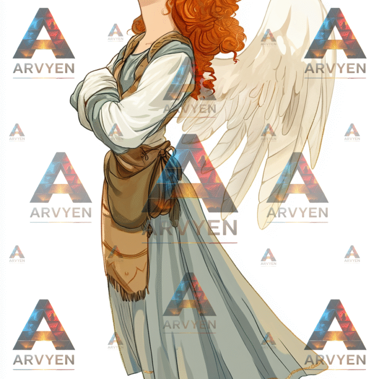 little angel drawing 5 #3703