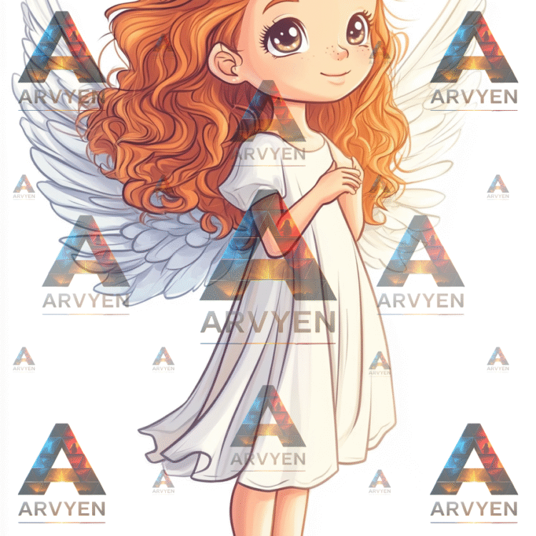 little angel drawing 7 #3707