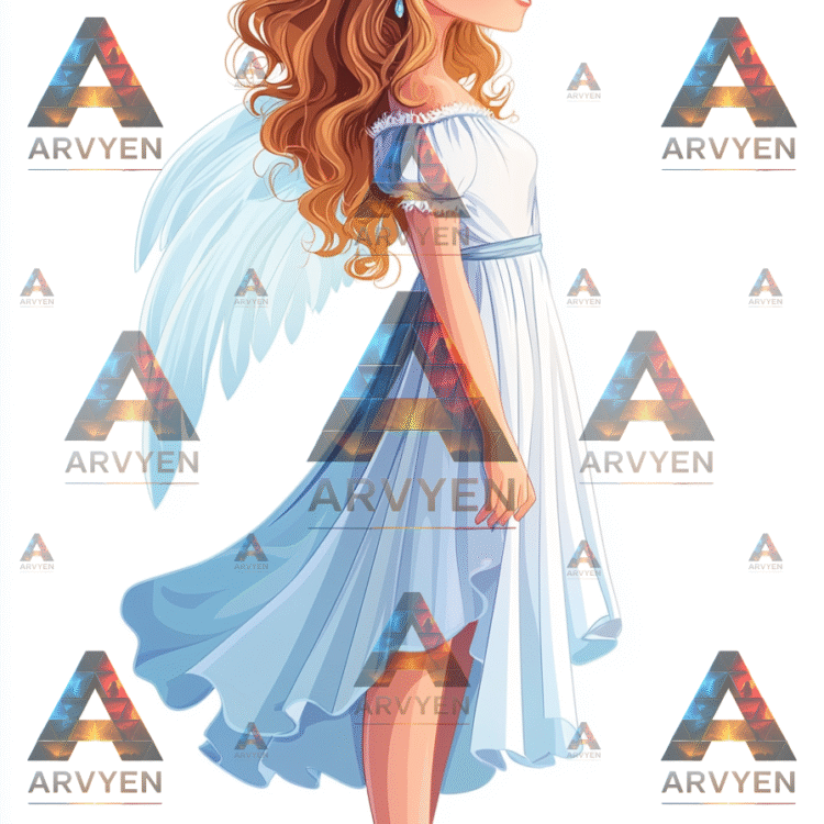 little angel drawing 9 #3711