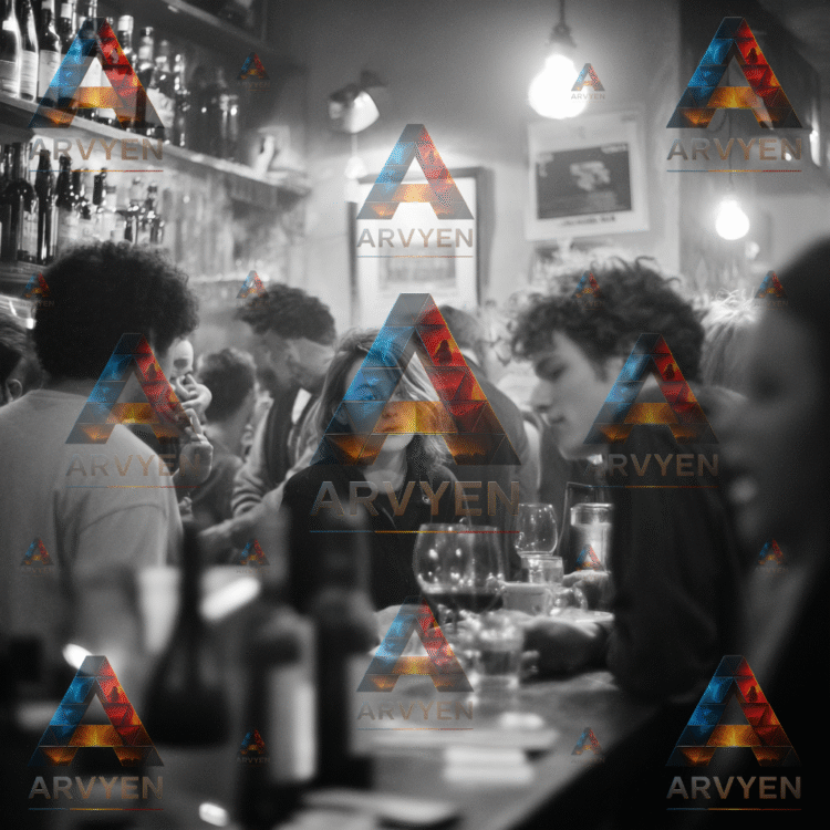 conversation and drink at the bar #3739