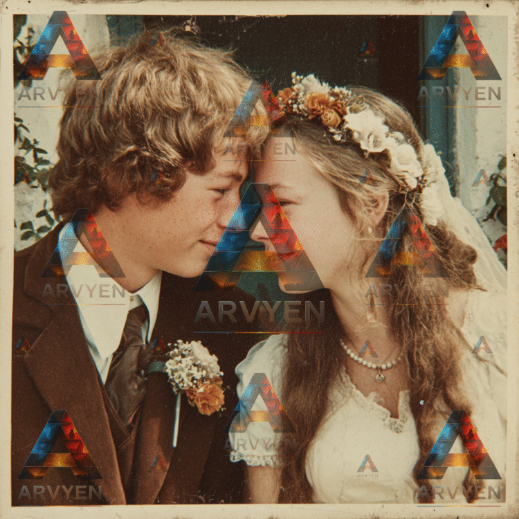 old photo of young couple #3769