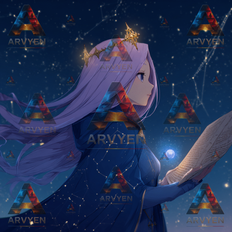 Mage reading grimoire