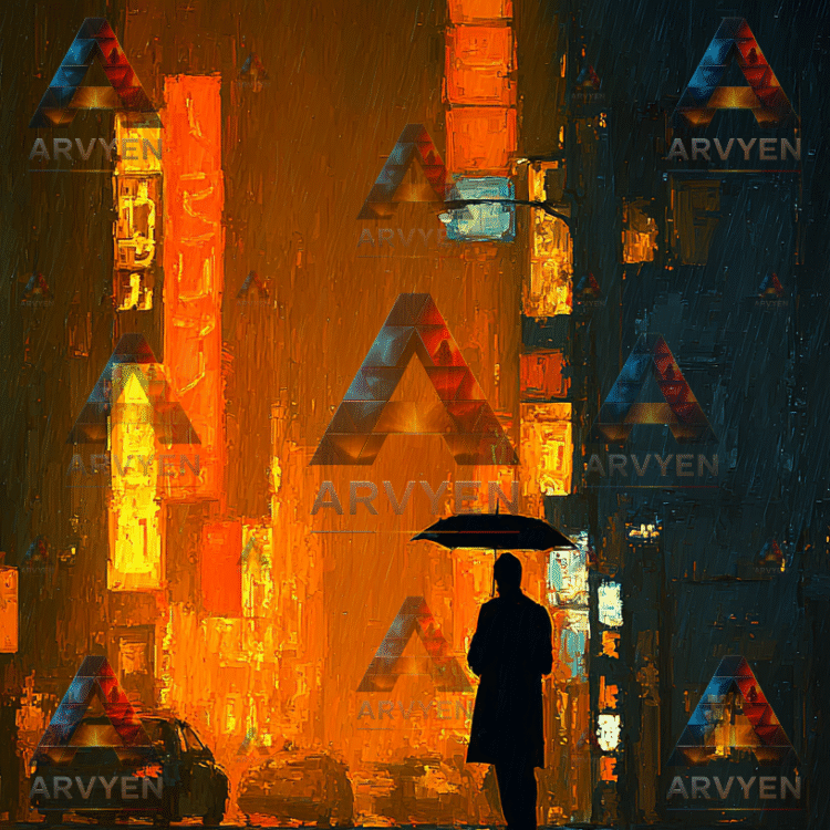 Walk Alone on Rain